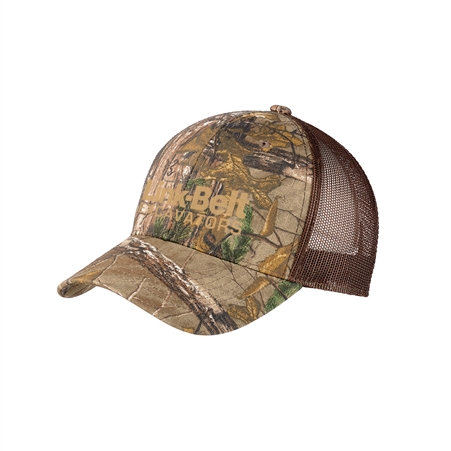 Structured Camouflage Mesh Back Cap